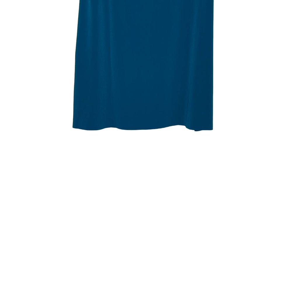 Banana Republic Women's Tank Top Teal V-neck Single-Pleat Shell Blue Sz. XS NWT - Picture 9 of 10